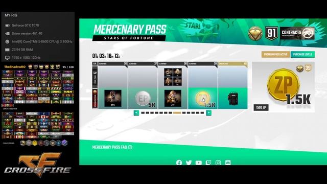 Crossfire West: Mercenary Pass - Season 8 "Stars of Fortune" смотреть онлайн