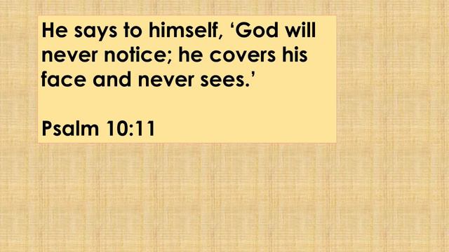 Where Is God? - Psalm 10 v1-18 - Hope Community Church, Biddenden - 5 Jul 2020 смотреть онлайн