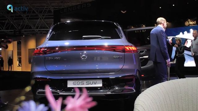 Mercedes-Benz EQS SUV preview - Nóg ruimer en tot wel 7 zitplaatsen смотреть онлайн