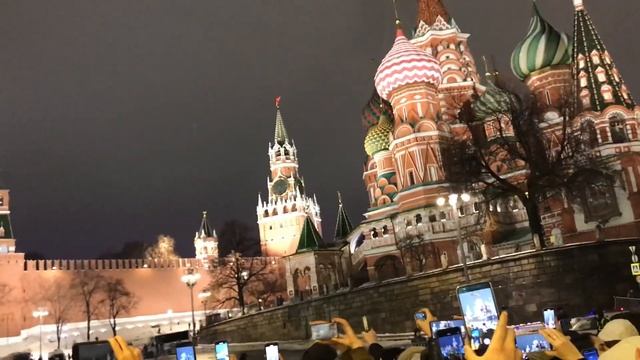 Встреча Нового 2023 года на Красной площади! смотреть онлайн