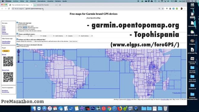 Como instalar mapas en los Garmin Fenix y EDGE. смотреть онлайн