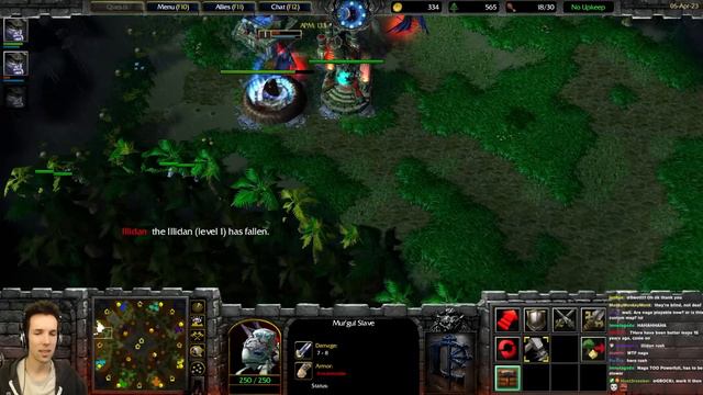 WC3 Naga Playable Race (not really - but check it out) - WC3 - Grubby смотреть онлайн