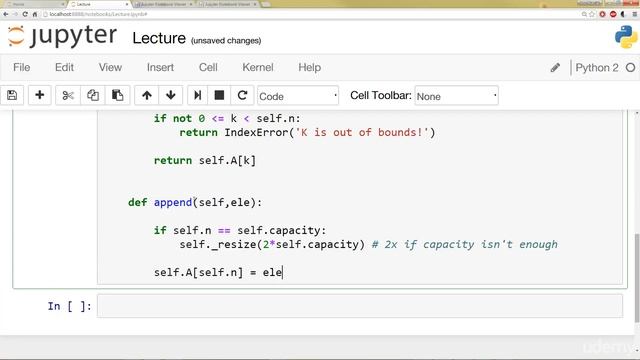 Dynamic Array Excercise - 10 смотреть онлайн