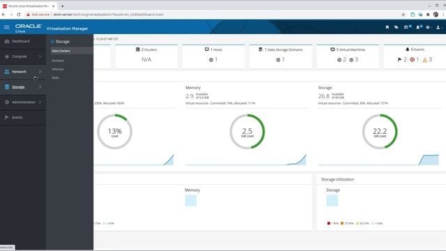 Oracle Linux Virtualizador Manager смотреть онлайн