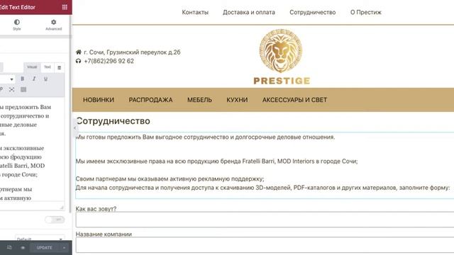 Как редактировать страницу через Word Press Elementor Pro смотреть онлайн