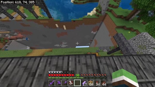 My 8 Year Old World Got Split in Half!/World Corruption! - Let's Play Minecraft 482 смотреть онлайн