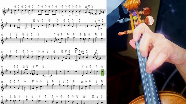 Howls Moving Castle - Merry go Round of Life Orchestra  Violin