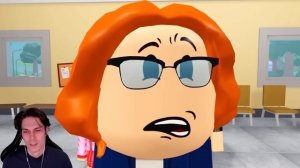 ОЧЕНЬ ПЛОХАЯ СЕСТРА В РОБЛОКС ! - Roblox Cartoon Animation   Реакция