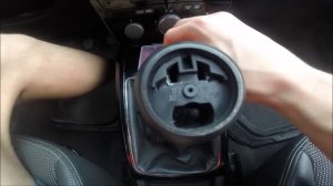 Замена штатного кольца на ручке КПП Opel Astra H