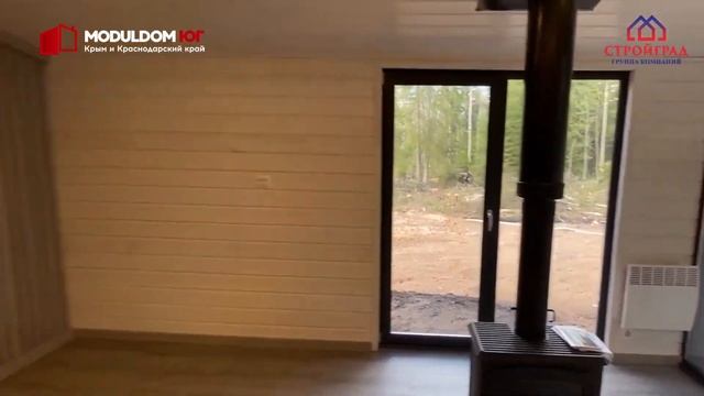 Модульный дом 56м2 в Крыму смотреть онлайн