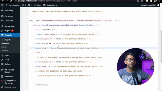 Set the Minimum Quantity for WooCommerce Products with Code Snippets - Elementor Wordpress Tutorial смотреть онлайн
