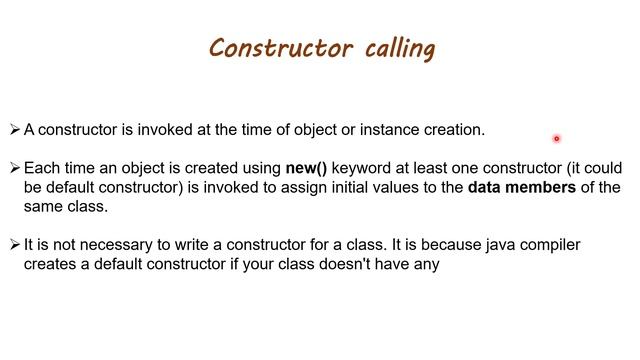 Constructor In Java |Types of Constructor and its Need смотреть онлайн