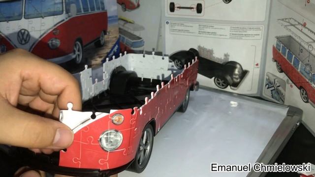 Building 3D Puzzle Volkswagen T1 смотреть онлайн
