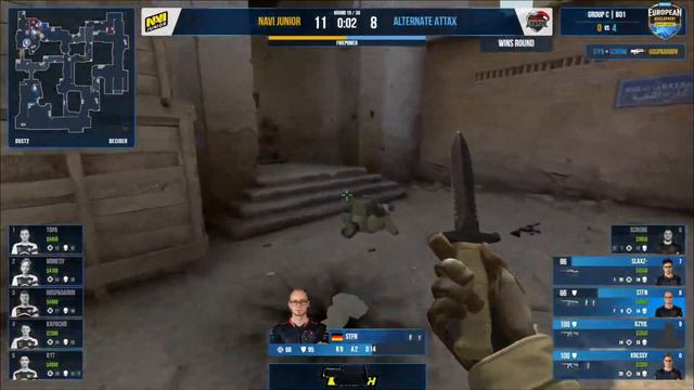 БИТ И МОНЕСИ ИГРАЮТ НЕРЕАЛЬНЫЙ МАТЧ ЗА НАВИ! Na'Vi Junior vs ALTERNATE aTTaX / НАРЕЗКА (CS:GO) смотреть онлайн
