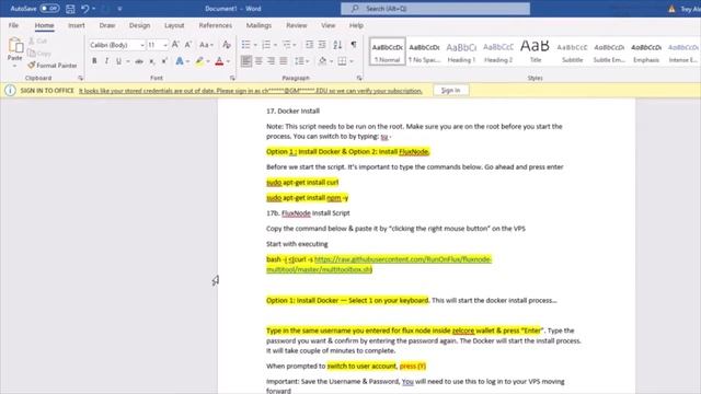 Flux Node Putty install part 2 смотреть онлайн
