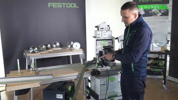 Festool LIVE : Nouvelle scie plongeante TS 60 K