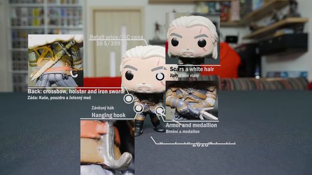 Geralt č.149 l GAMES: Zaklínač 3 divoký hon l Funko Pop! смотреть онлайн