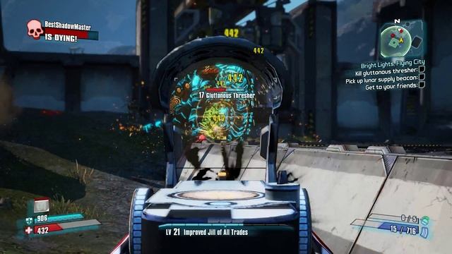 Borderlands 2 Bright Lights Flying city смотреть онлайн