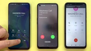 MADNESS Incoming Call HUAWEI Nova Y70 and OPPO A55 / Outgoing Duo Call Xiaomi Redmi 9C NFC