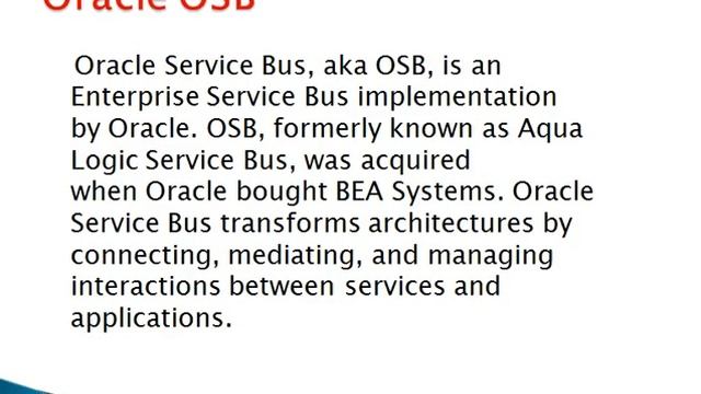 The Best Oracle OSB Online Training |Oracle OSB Training Classes. смотреть онлайн