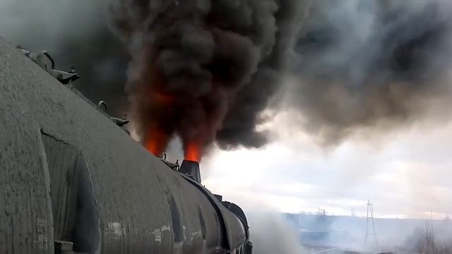 Поезд Тепловоз Дизель Самый Дым смотреть онлайн