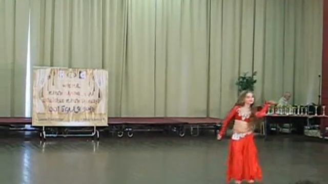 Belly dance solo. Fedorova Anastasia. смотреть онлайн
