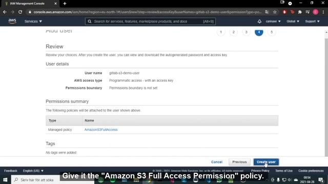 CI/CD Deployment to Amazon S3 using GitLab смотреть онлайн
