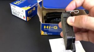 Тормозные колодки для Hyundai Solaris и Kia Rio задние