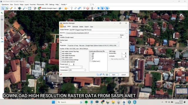 DOWNLOAD HIGH RESOLUTION RASTER DATA WITH SAS PLANET смотреть онлайн
