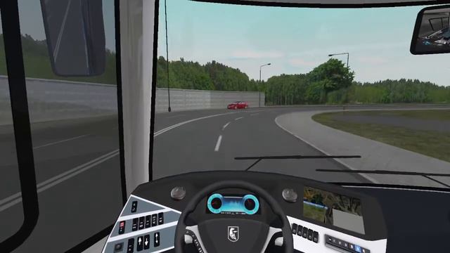 Omsi2 НеФАЗ 5299 40 52, Москва 215 маршрут+информатор