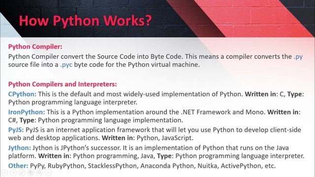 3- How Python Works | What is Python Virtual Machine | Python Tutorial in Hindi смотреть онлайн