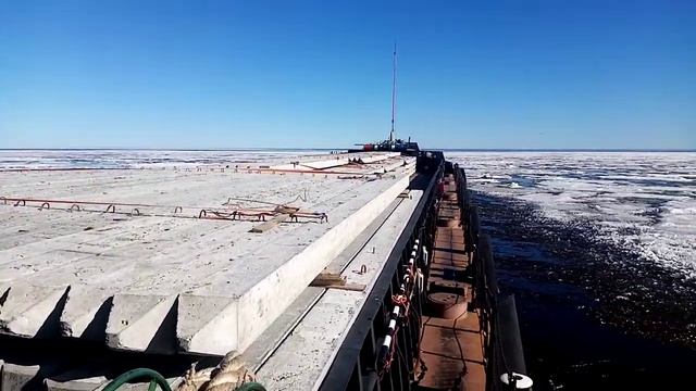 Тазовская губа, Ямал, Лето, лёд, Обская губа смотреть онлайн