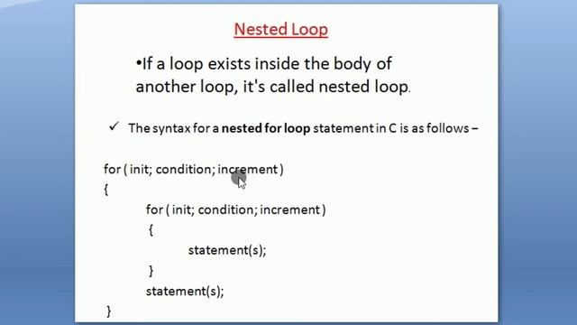 Nested loops|| looping || code::blocks|| c tutorial смотреть онлайн