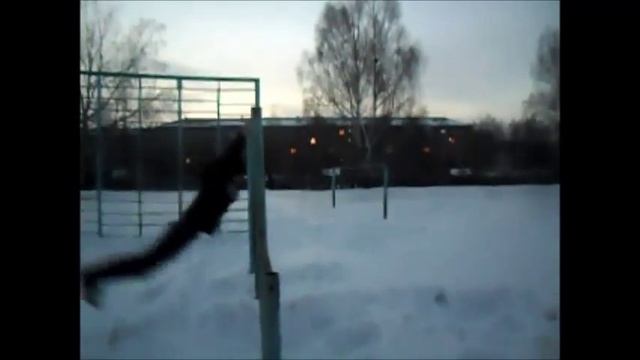 Сальто от турника