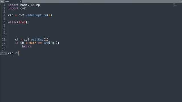 How to provide Video Capturing Input using OpenCV with Python? смотреть онлайн