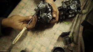 KAWASAKI VULCAN ( VN-15 ) Переборка карбюратора .