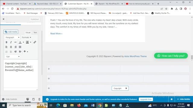 How To Remove WordPress Theme Name From Footer смотреть онлайн
