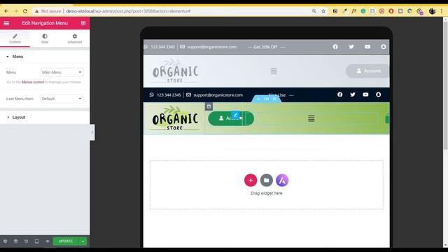 Custom Header Menus for Mobile & Tablet - Different Headers for Different Devices смотреть онлайн