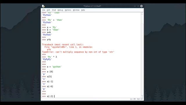 Python Number and String Operations смотреть онлайн