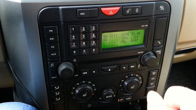 Напряжение через магнитолу Land Rover Discovery 3 от Бастион.