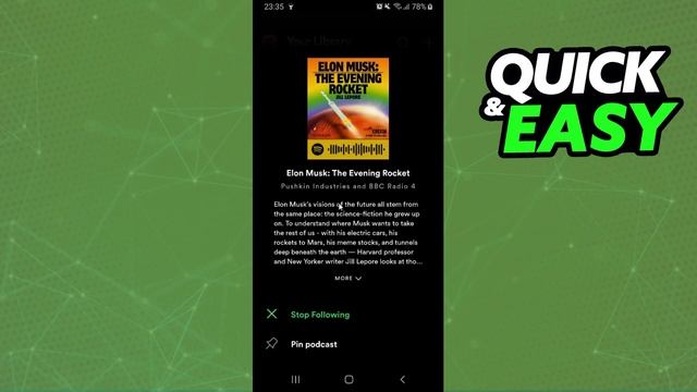 How To Delete Podcast from Spotify Library [ONLY Way!] смотреть онлайн