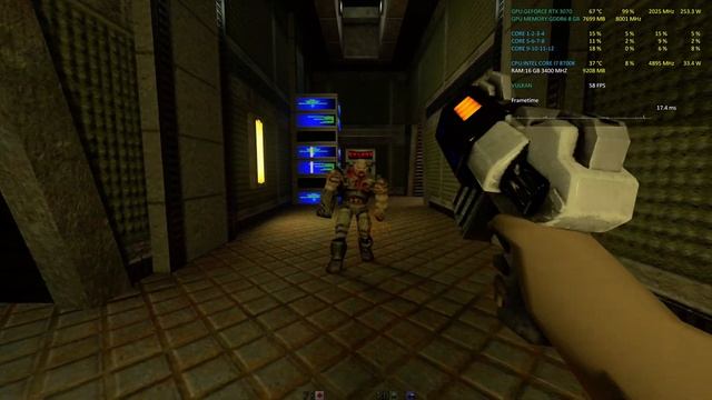 [Quake 2 RTX] GeForce RTX 3070-I7 8700K 4K Vulkan Ray Tracing Performance смотреть онлайн
