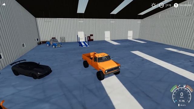 FS19- MAKING A CAR SHOWROOM OUT OF A GIANT SHED! ROLLIN COAL CUSTOMS смотреть онлайн