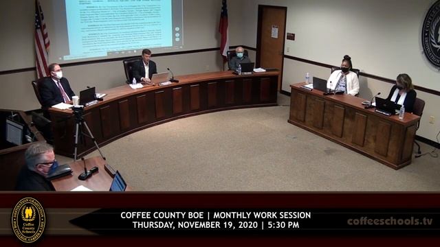 Coffee County Board of Education Work Session • November 19, 2020 смотреть онлайн