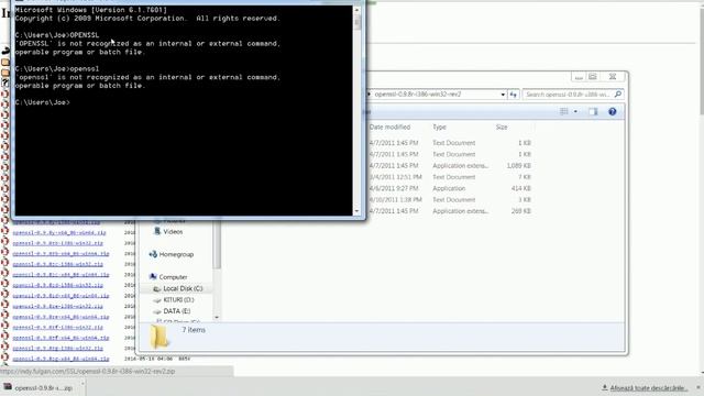 How to set the path for OpenSSL in Windows смотреть онлайн