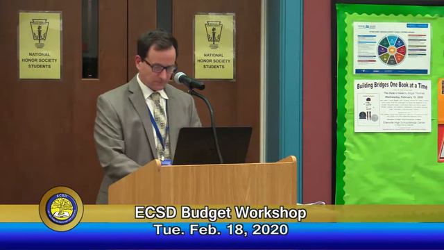 ECSD Budget Workshop 2/18/20 смотреть онлайн