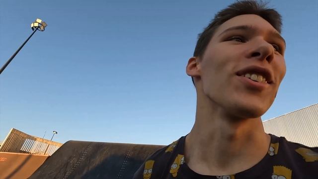 Пятый день в УРАМ парке | трюки на BMX от первого лица