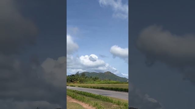 Посадка в аэропорту острова Праслин Air Seychelles смотреть онлайн