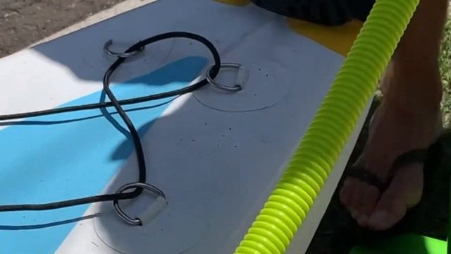 How to use hand pump to inflate inflatable kayak or inflatable SUP board смотреть онлайн