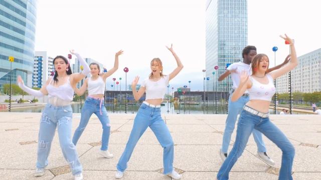 [KPOP IN PUBLIC | ONE TAKE IN PARIS ] (G)IDLE 여자아이들 ' QUEENCARD (퀸카) ' | Dance Cover смотреть онлайн